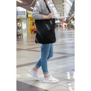 Bolsa de compras de algodón reciclado Impact Aware, gadgets sostenibles - Product Image 5