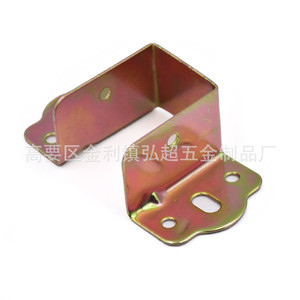 Support de fixation pour sommier HC-018 en acier, couleur zinc, durable, pour fixation de planches en bois - Product Image 3