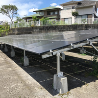 Système de montage solaire au sol KINGSOLAR avec tête en U et bride pour pieux de foulochage, certifié CE ISO, fabricant OEM