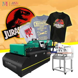 MT Offre Spéciale DTF imprimante numérique pour t-shirts fonctionne pour tout tissu 40cm 60cm en option