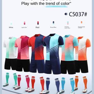 하이 퀄리티 사용자 정의 남자의 대학 축구 저지 세트 새로운 릴리스 오하이오 주립 축구 저지 - Product Image 3