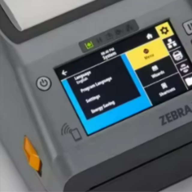 New Zebra ZD621 with screen 4-Inch 300dpi High Performance Desktop Thermal Transfer Barcode Label Printer