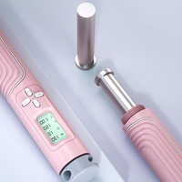 Corde à sauter numérique lestée en PVC, anti-emmêlement, avec roulements à billes, corde à sauter intelligente sans fil pour enfants et adultes