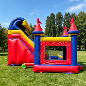 Structure gonflable commerciale tout-en-un : toboggan aquatique et sautier, château gonflable <span class=keywords><strong>pour</strong></span> événements extérieurs et entreprises de <span class=keywords><strong>location</strong></span> - Product Image 3