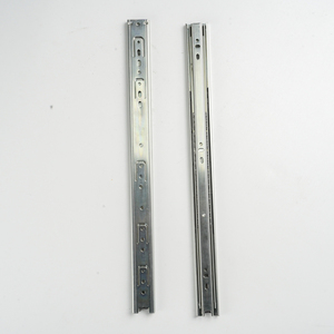 Hiện đại 35mm 3 lần mở rộng đầy đủ kênh thông thường thép cán nguội theo dõi hướng dẫn đường sắt nhà bếp ăn uống mềm đóng Ngăn kéo trượt - Product Image 2