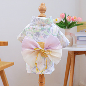 PETCIRCLE Pet Circle - Pet <b>Clothes</b>, Dog and <b>Cat</b> Outfits, Cherry Blossom Dream Kimono - Product Image 4