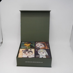 Di lusso scatola rigida in cartone verde scuro coperchio magnetico Custom <span class=keywords><strong>dentiere</strong></span> pieghevole imballaggio pieghevole <span class=keywords><strong>per</strong></span> il viso <span class=keywords><strong>crema</strong></span> Design in rilievo - Product Image 3