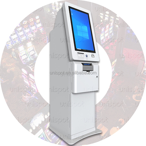 Kiosk sòng bạc tự phục vụ với các trò chơi kỹ năng Xổ Số cá cược thể thao & ATM có Đầu đọc mã vạch để đánh bạc và xử lý tiền mặt - Product Image 4