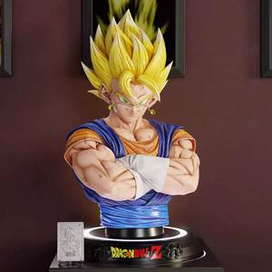 Buste en résine GK grandeur nature personnalisé, anime japonais Goku Gogeta Vegeta, statue pour collection, cadeau, fête d'anime, activités <span class=keywords><strong>manga</strong></span> - Product Image 5