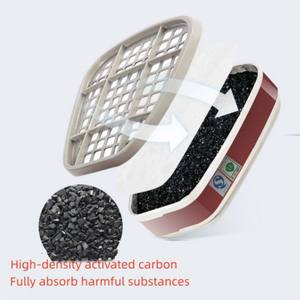 Masker Perlindungan Cat Semprot Aseton Bensin Gas dan Uap Organik 6001 Katrij Filter - Product Image 5