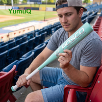 Bâton de baseball personnalisé YumuQ pour jeunes |   USA |   -5 Drop |   Barillet de 2 5/8 pouces |   2 battes de baseball en composite