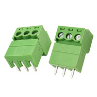 Ensemble complet mâle et femelle pas de 3,5 mm - Bloc de bornes pour PCB - Prise avec connecteur à broches droites et coudées