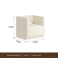 Fauteuil barillet moderne et élégant en tissu rembourré avec rembourrage en éponge, inclinable et convertible en lit, pour salon