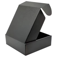 Boîtes d'expédition en carton ondulé rose pour chaussures, revêtement UV, doublure en éponge, personnalisables, finition brillante/mate, traitement d'embossage