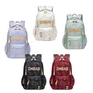 ZMBAG Student <b>Backpack</b> 18 In <b>Large</b> Capacity Printing Design Unisex <b>School</b> Education - Product Image 5