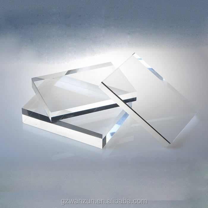 4ft x 6ft 5mm 6mm 10mm 12mm épaisseur 4x8 corian pur feuille acrylique claire