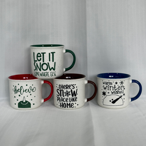 Wholesale <b>Cheap</b> Price 12Oz Creative Ceramic Water Cup Custom Design Winter Children Mug - Product Image 1