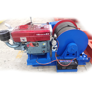 High Speed <strong>Diesel</strong> Engine Powered <strong>Winch</strong> 1ton to 20ton with Wire Rope - Product Image 2