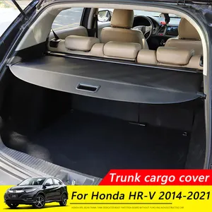 Retractable Luggage Cover For Honda HR-V 2014 To 2021 Universal Car Back Privacy Waterproof Trunk Cargo Cover