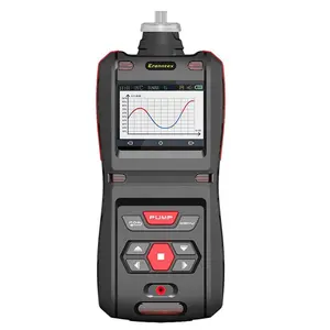 Pulitong detector de gas ozono portátil medidores de ozono analizadores O3 con bomba incorporada con Mini impresora infrarroja inalámbrica externa