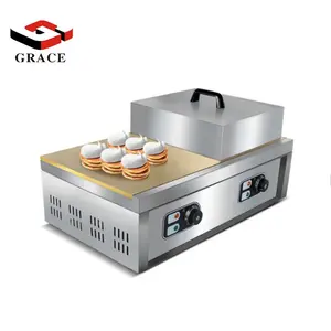 Commercial Kitchen Equipment Easy Operating Mini Pancake Souffle Baking Machine For Snack Bar