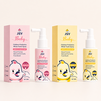 Spray buccal probiotique pour enfants JSY, soin buccal quotidien, haleine fraîche, spray facile, sans alcool, sans sucre, OEM ODM, étiquette privée