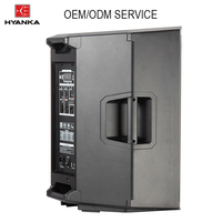 Amplificateur de classe D HYANKA HPS-TS315 de 15 pouces, haut-parleur en plastique avec DSP, amplificateur de puissance 450W, enceintes actives professionnelles