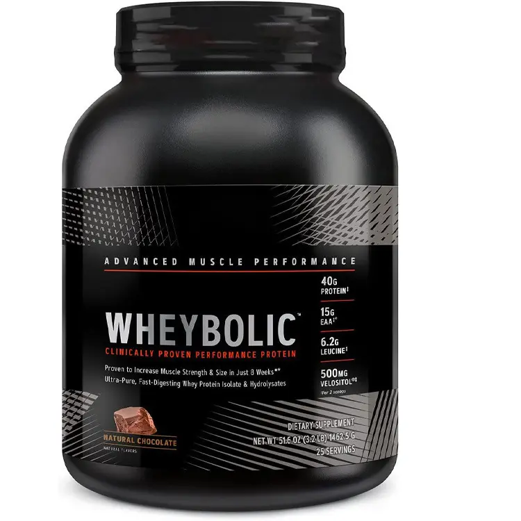 OEM private label muscle growth Whey Protein Powder 80% WPC WPI 90% gym whey protein isolate powder for bodybuilding