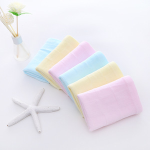 Bavette en gaze double couche 27x50 cm en coton doux et absorbant, plusieurs couleurs, pour usage médical - Product Image 3