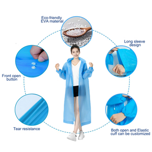 Unisexe 100g 140g plastique respirant imperméable épaissi veste imperméable pour femmes hommes réutilisable léger adultes - Product Image 2