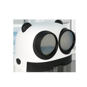 กระบะทรายแมว HMTPC Panda Cat ขนาด 55.5x43.7x38.8 ซม. แบบปิดมิดชิด ประตูคู่ ทำความสะอาดง่าย ควบคุมกลิ่น สำหรับแมว - Product Image 3