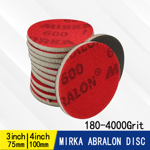 <strong>Mirka</strong> Abralon 3Inch Sponge Sandpaper Foam Backed Hook Loop Polishing Buffing Disc 75mm Grip Disc Flocking <strong>Sheets</strong> for Car