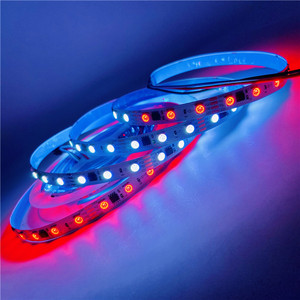 WS2811 bốn pin breakpoint liên tục địa chỉ pixel LED dải ánh sáng SMD 5050 12V 60Led/M di chuyển thông minh dải ánh sáng - Product Image 2