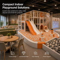 Módulos de Juego para Parques Infantiles Urbanos, Color Beige Cálido, Túnel para Gatear, Piscina de Pelotas, CE ISO 9001, Diseño Personalizado para Proyectos de Museos