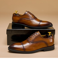 Business-Schuhe für Herren Neuer Stil Größe 46 Echtleder Hochzeit Party Formelle Herrenschuhe Maßgefertigte Oxford Anzugschuhe