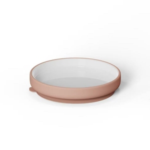 Nuove idee 2025 stoviglie in <span class=keywords><strong>ceramica</strong></span> per bambini piatti in porcellana con suzione in Silicone per bambini - Product Image 1