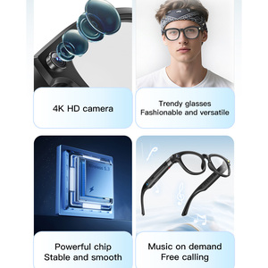 Ai thông minh Wearable Video Camera Kính mắt thông minh mắt kính thủy tinh vật liệu nhựa Android app điều khiển - Product Image 5