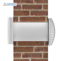 Système de ventilation à air frais, économie d'énergie, haute efficacité, installation facile, unités ERV, contrôle par liaison filaire, HRV pour cottages