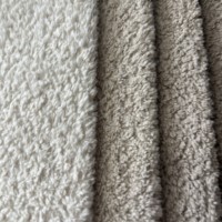 Tissu d'ameublement bouclé pour animaux de compagnie, 450 GSM, durable, anti-rayures, texturé, pour canapé, meubles et projets de bricolage
