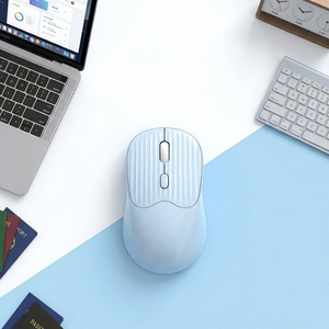 2.4G <b>Wireless</b> <b>Mouse</b> Battery Powered Optical <b>Mice</b> 1600 DPI Adjustable Silent Click <b>Computer</b> <b>Mouse</b> for Laptop PC Office Supplies - Product Image 1