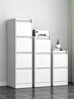 Archivador de Acero de 2 Cajones Antivuelco para Oficina, Moderno, Ancho, Horizontal, para Archivos Colgantes