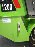 1200 kg Mini-Allrad-Kompakt-Elektro-Radlader Hoflader mit Radlader-Anbaugeräten