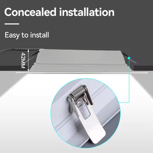 Cho <span class=keywords><strong>nanoleaf</strong></span> chiếu sáng bề mặt lõm Trần LED bảng điều chỉnh ánh sáng mềm Tùy chỉnh thay đổi độ sáng mỏng linh hoạt thông minh Bảng điều chỉnh nhôm đèn IP65 - Product Image 4