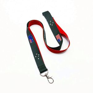 Manufacturer Custom <b>Polyester</b> <b>Lanyard</b> with Logo Printing Design's Minimum Order Personalized Neck Tool - Product Image 2