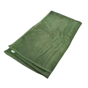 100% Katoenen Olijfgroene Lakens Zomerdeken Katoenen Laken Oversized Legergroene Badhanddoek