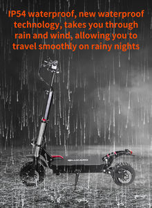 สกู๊ตเตอร์ไฟฟ้าอะลูมิเนียม<span class=keywords><strong>พ</strong></span>ับได้ขนาด11นิ้ว1000วัตต์สองล้อขับเคลื่อน60กม. รับน้ำหนักได้สูงสุด150กก. ความคล่องตัวสองล้อสำหรับผู้ใหญ่ - Product Image 4