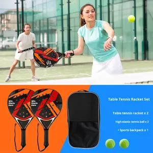 Ensemble de raquettes de paddle-<span class=keywords><strong>tennis</strong></span> professionnelles légères en ABS avec grip G2 pour sports de plein air et entraînement des jeunes - Product Image 5
