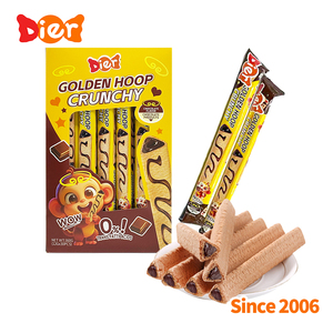 Biscuits triangulaires au chocolat, en gros, personnalisés, marque privée, enrobés de céréales, halal, en forme de bâtonnets, en boîte - Product Image 4