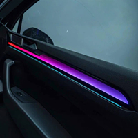 Autowellus OEM Luz Ambiental Moldeada a Medida 1:1 12V para Magotan B8 CC Variant Juego Completo de Iluminación Sinfónica para Decoración Interior