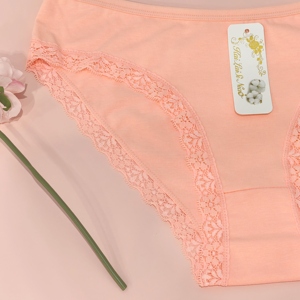 12 Pezzi/Confezione Intimo Donna Taglie Forti Tinta Unita all'Ingrosso <span class=keywords><strong>6</strong></span> Colori Lingerie Comoda per Donne - Product Image 6